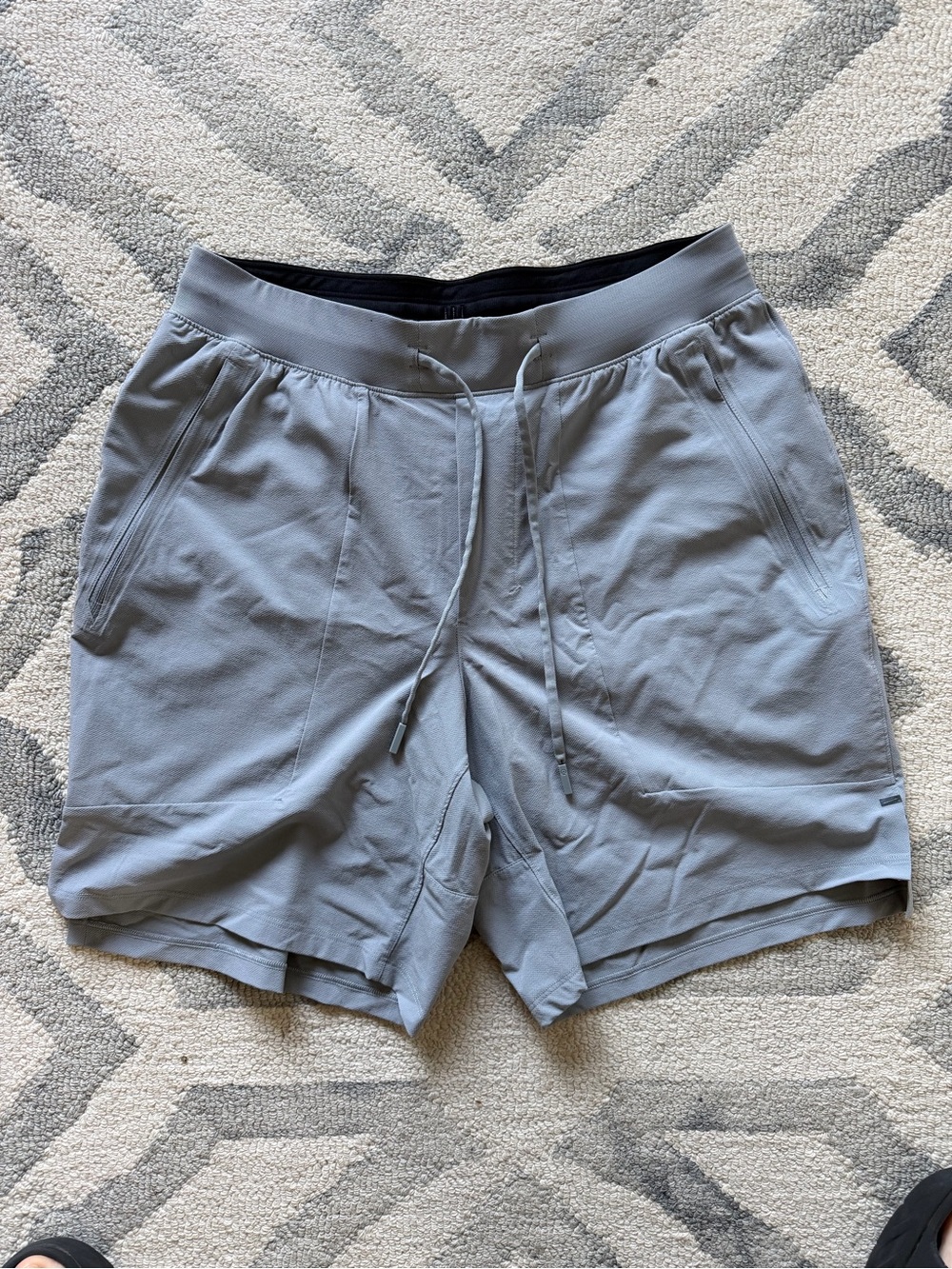 Lululemon License to Train Men’s gray 7” liner less shorts.  Like new. $88 value
